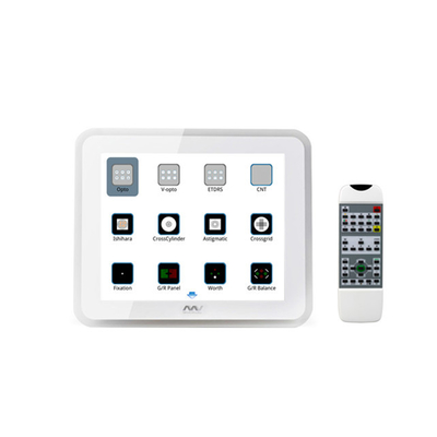 Good Price Desk Support Style Vision Tester with CNT Curve Notice / Excellent Floor Stand Style Vision Tester